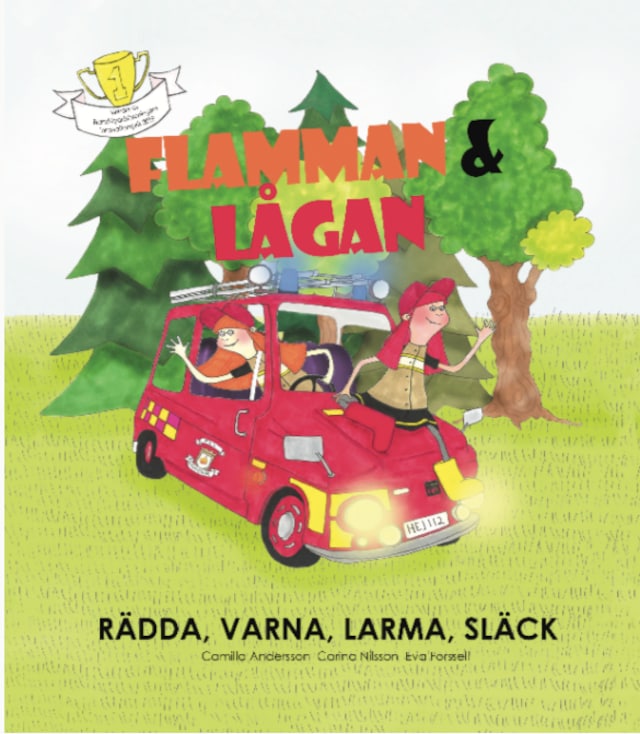 Book cover for Flame & Blaze - Learn fire safety