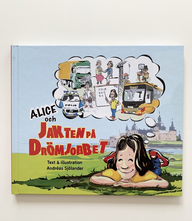 Book cover for Alice och jakten på drömjobbet