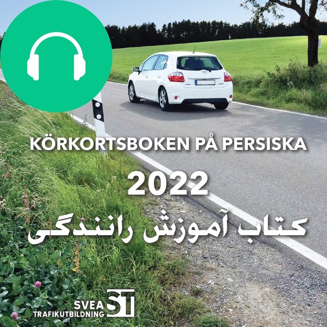 Couverture de livre pour Körkortsboken på Persiska 2022