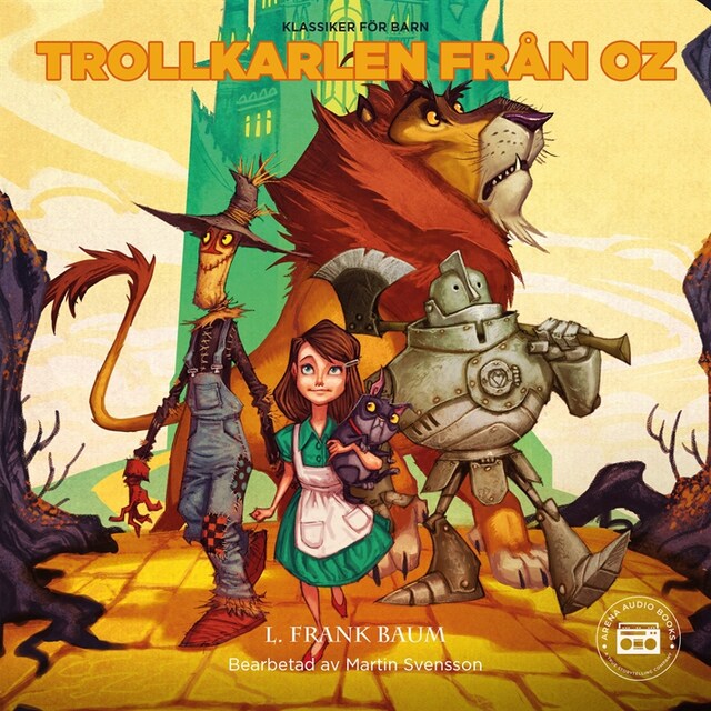 Book cover for Trollkarlen från Oz