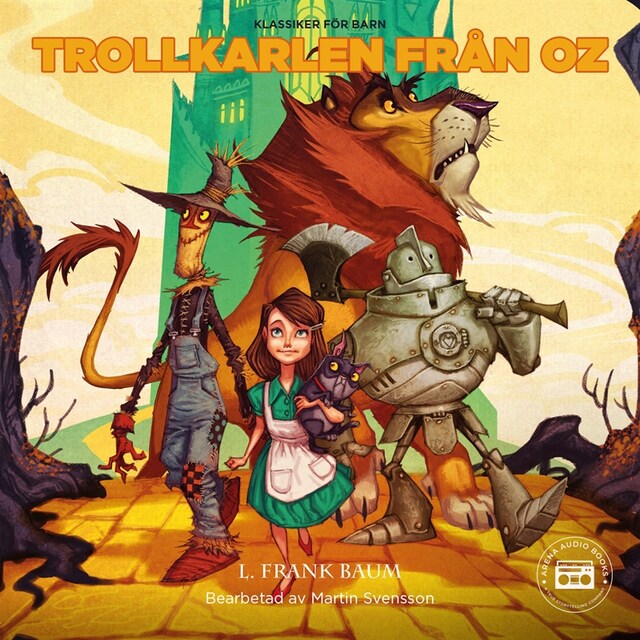 Copertina del libro per Trollkarlen från Oz