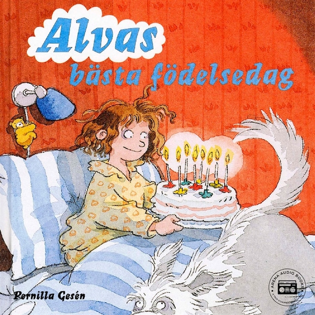 Buchcover für Alva 4 - Alvas bästa födelsedag