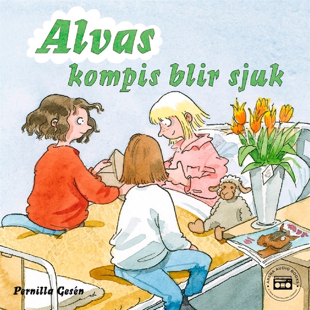 Buchcover für Alva 5 - Alvas kompis blir sjuk