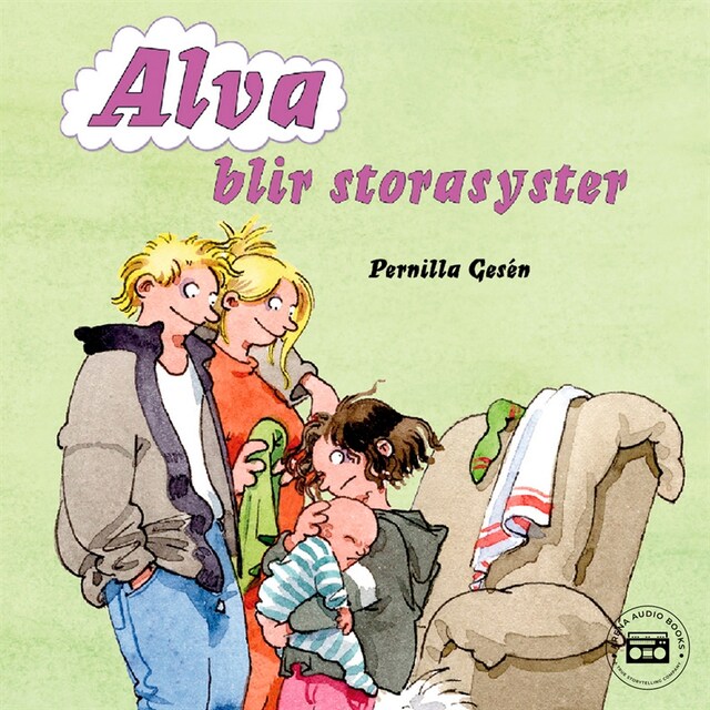 Book cover for Alva 6 - Alva blir storasyster