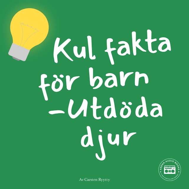 Okładka książki dla Kul fakta för barn - Utdöda djur