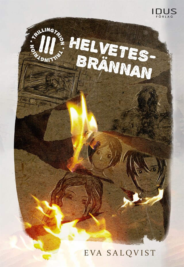 Couverture de livre pour Helvetesbrännan