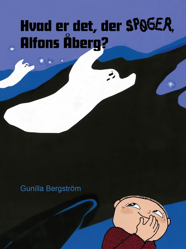 Buchcover für Hvad er det, der spøger, Alfons Åberg