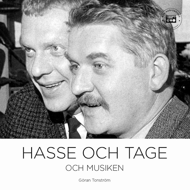 Copertina del libro per Hasse & Tage och musiken
