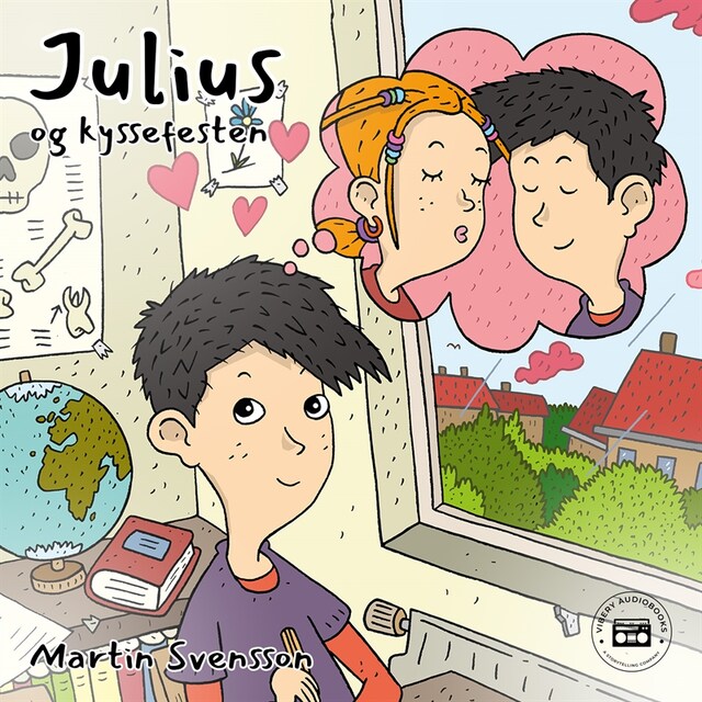 Copertina del libro per Julius og kyssefesten