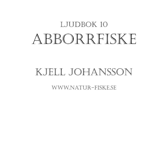 Bokomslag för Abborrfiske