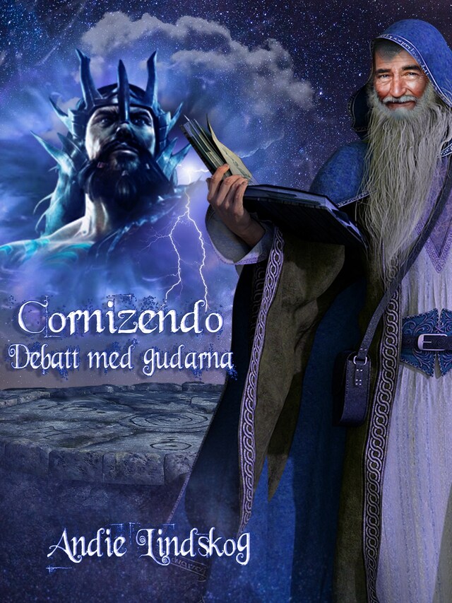 Portada de libro para Cornizendo-Debatt med gudarna (fantasynovell)