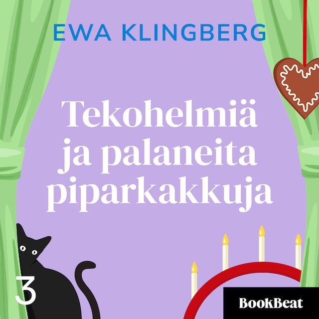 Okładka książki dla Tekohelmiä ja palaneita piparkakkuja