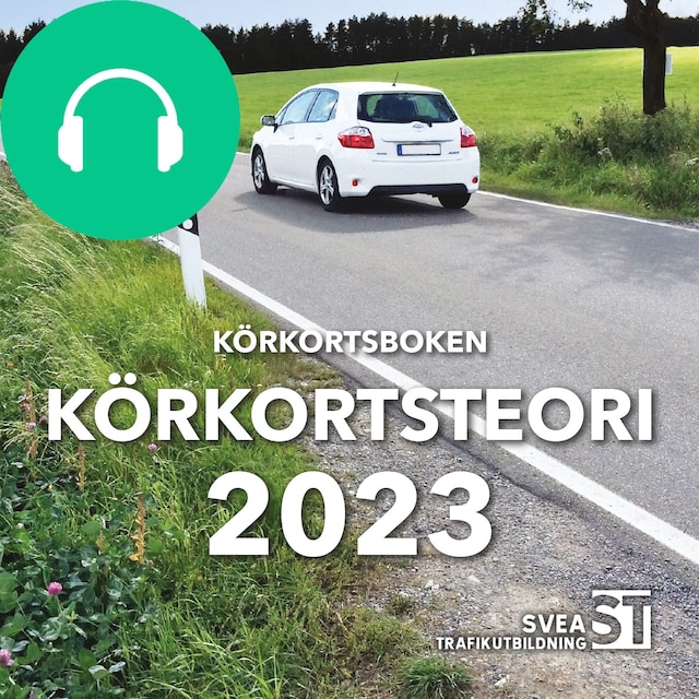 Boekomslag van Körkortsboken Körkortsteori 2023