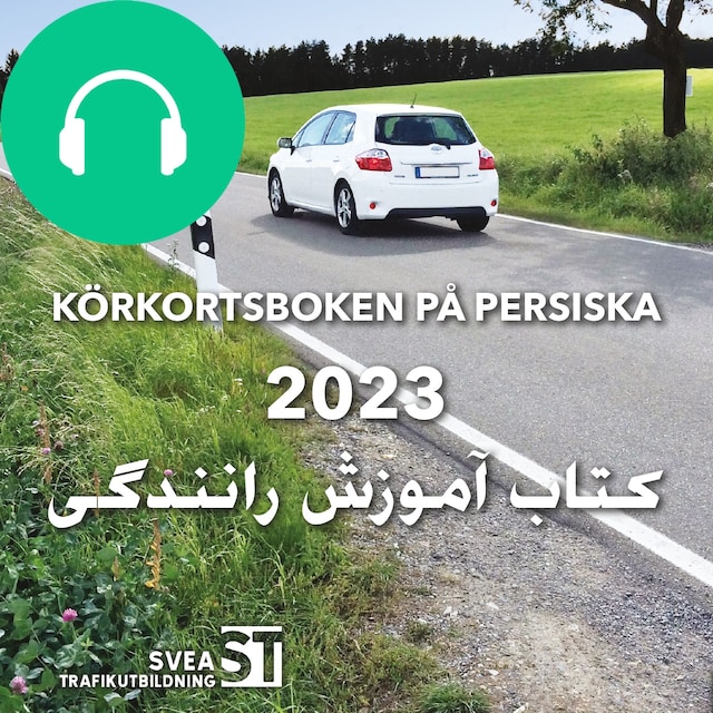 Okładka książki dla Körkortsboken på Persiska 2023