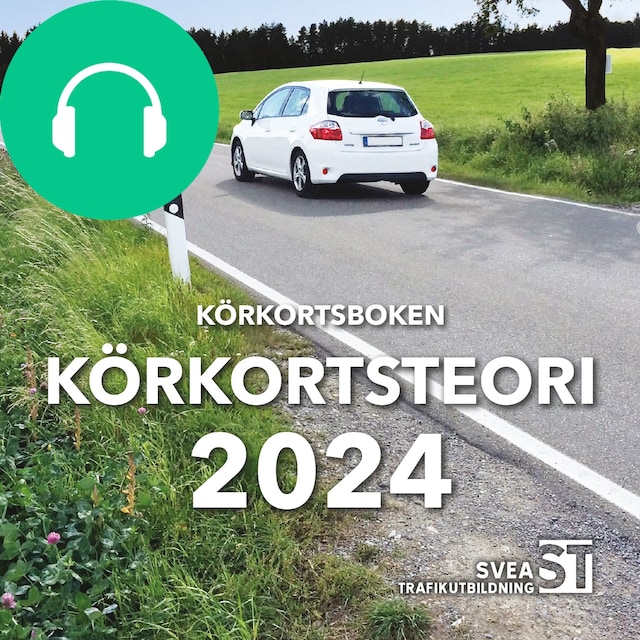 Book cover for Körkortsboken Körkortsteori 2024