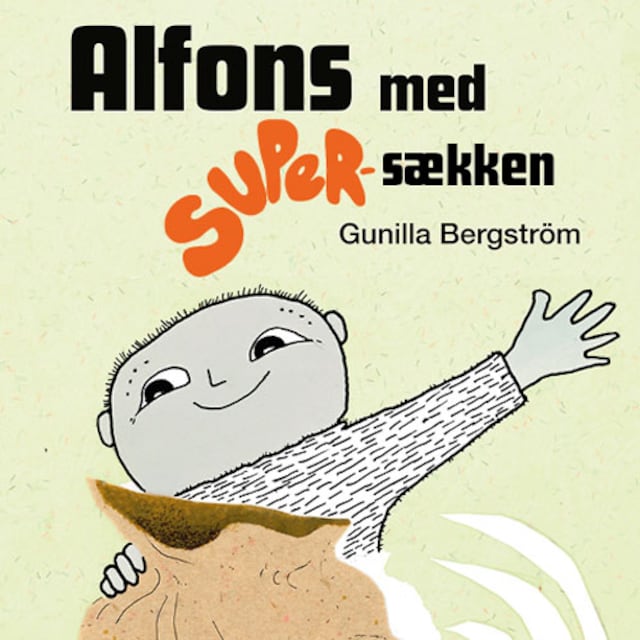 Book cover for Alfons med super-sækken