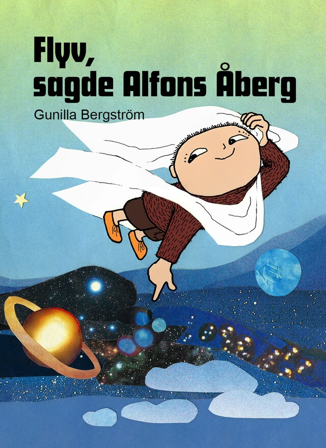 Book cover for Flyv, sagde Alfons Åberg