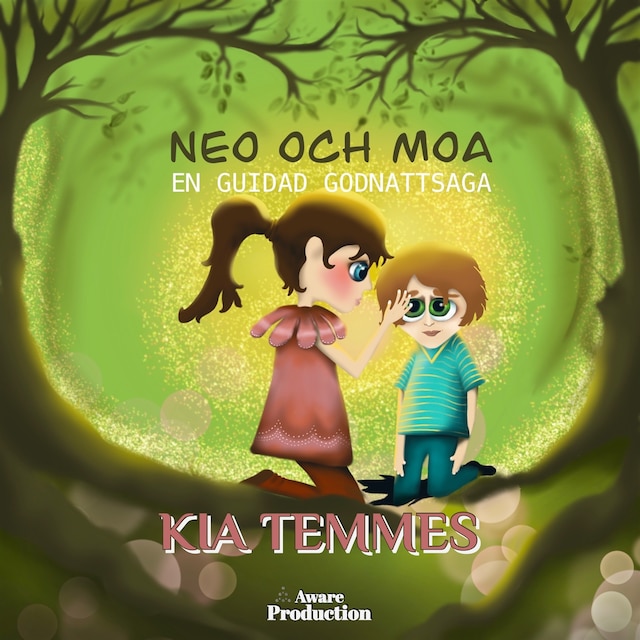Book cover for Neo och Moa, en guidad godnattsaga