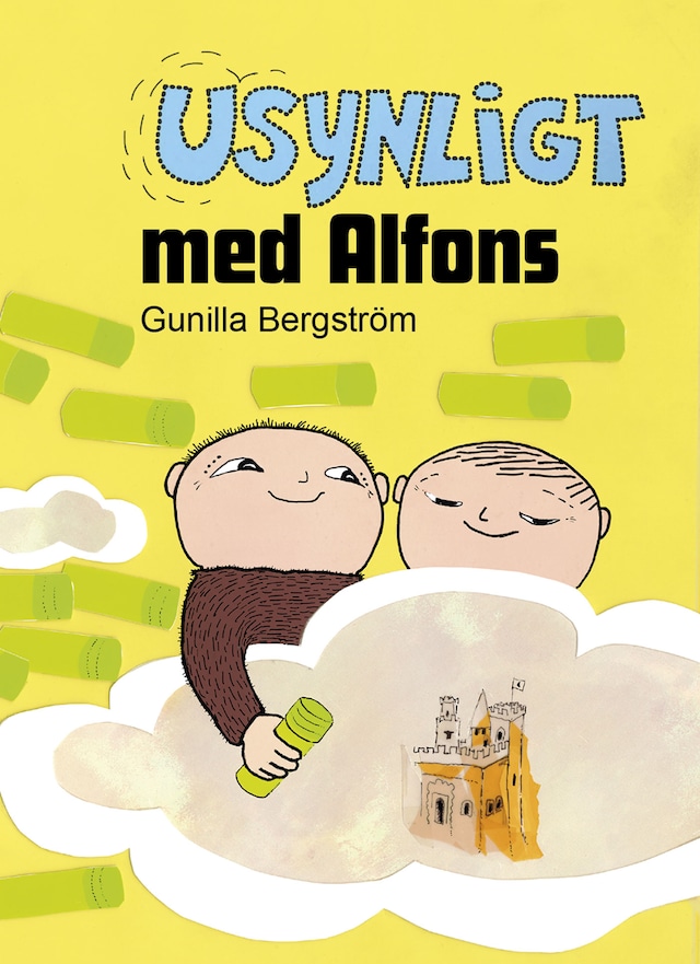 Kirjankansi teokselle Usynligt med Alfons Åberg