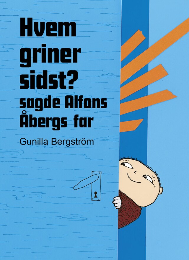 Boekomslag van Hvem griner sidst? sagde Alfons Åbergs far