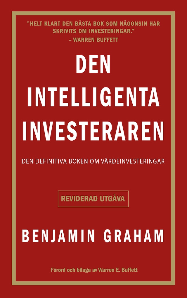 Book cover for Den  intelligenta investeraren