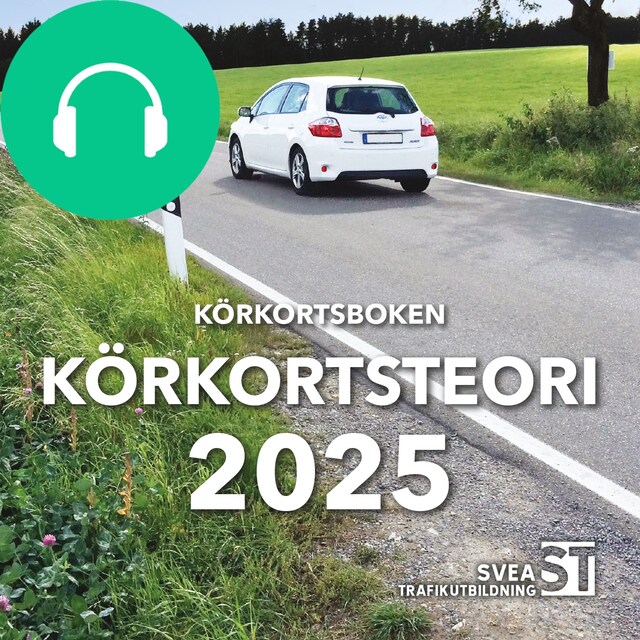 Book cover for Körkortsboken Körkortsteori 2025