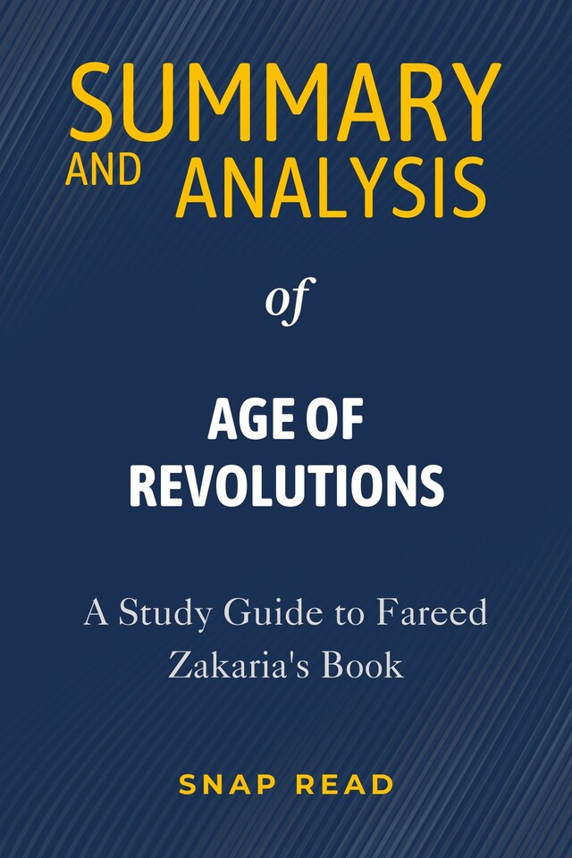 Portada de libro para Summary and Analysis of Age of Revolutions