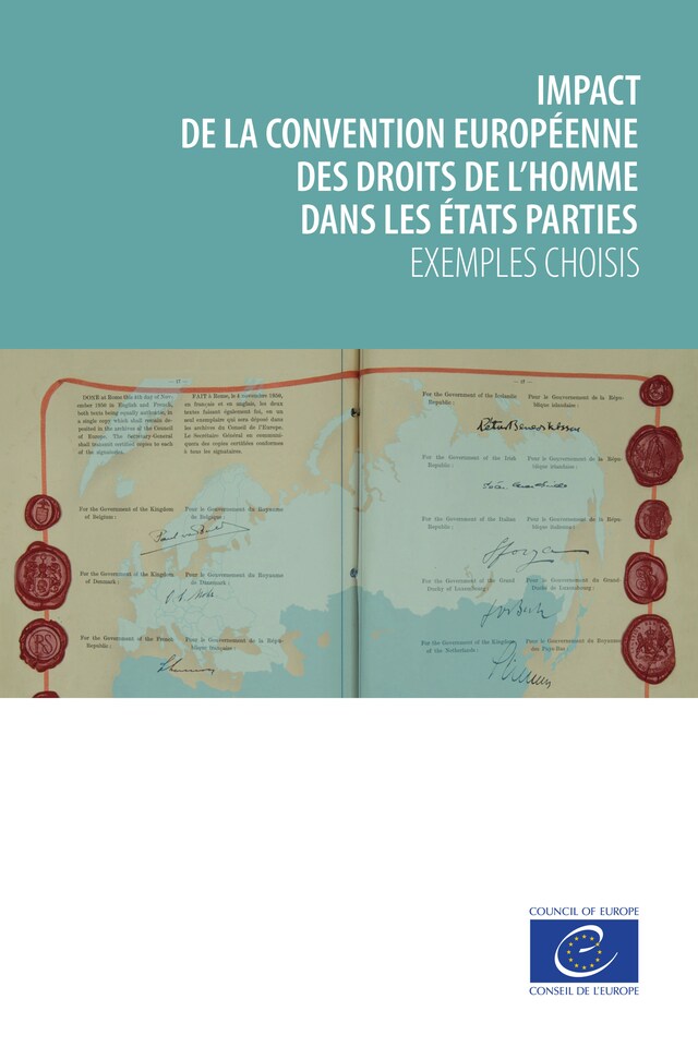 Kirjankansi teokselle Impact de la Convention européenne des droits de l'homme dans les États parties