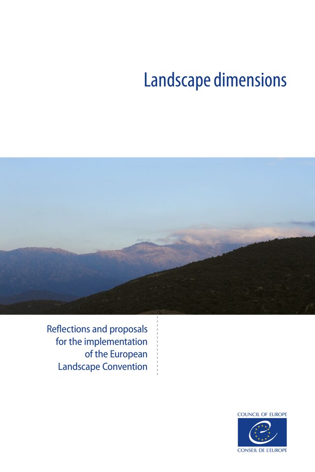 Kirjankansi teokselle Landscape dimensions