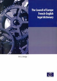 The Council of Europe French-English legal dictionary