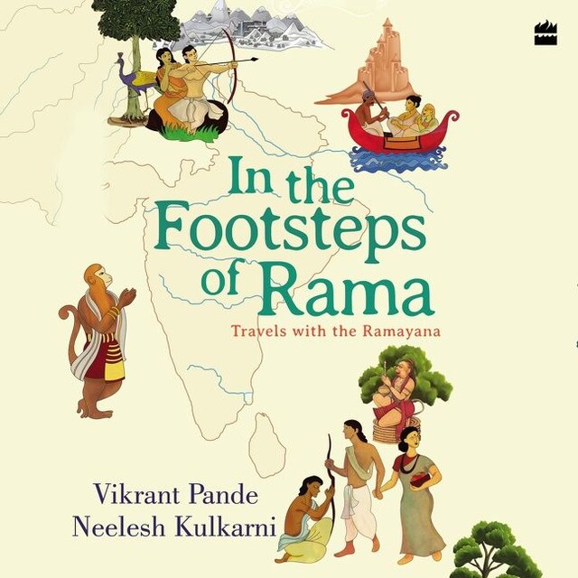 Bokomslag for In The Footsteps Of Rama