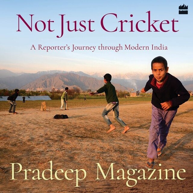 Kirjankansi teokselle Not Just Cricket