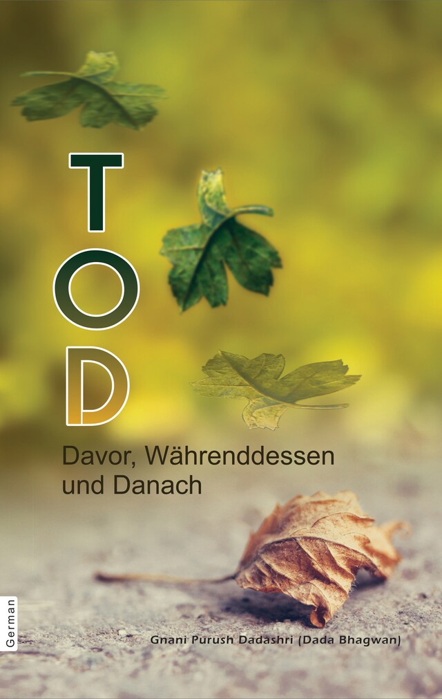 Buchcover für TOD Davor, Währenddessen und Danach