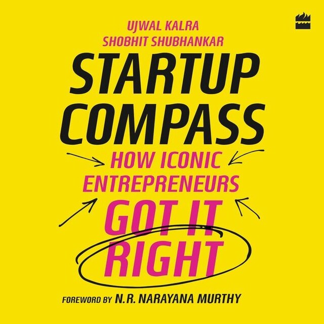 Kirjankansi teokselle Startup Compass