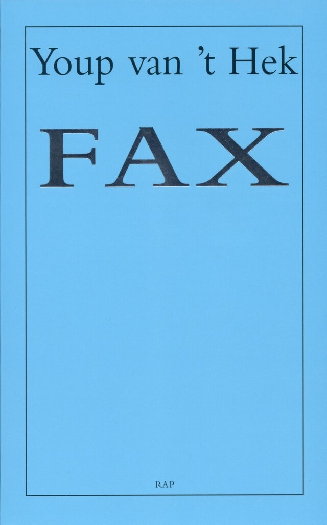 Portada de libro para Fax