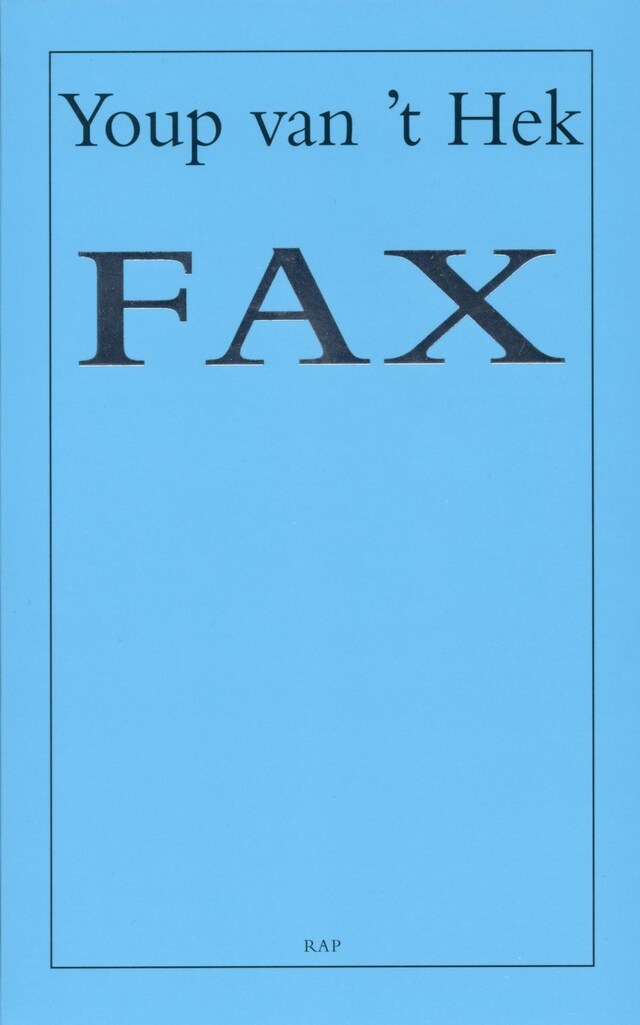 Book cover for Fax