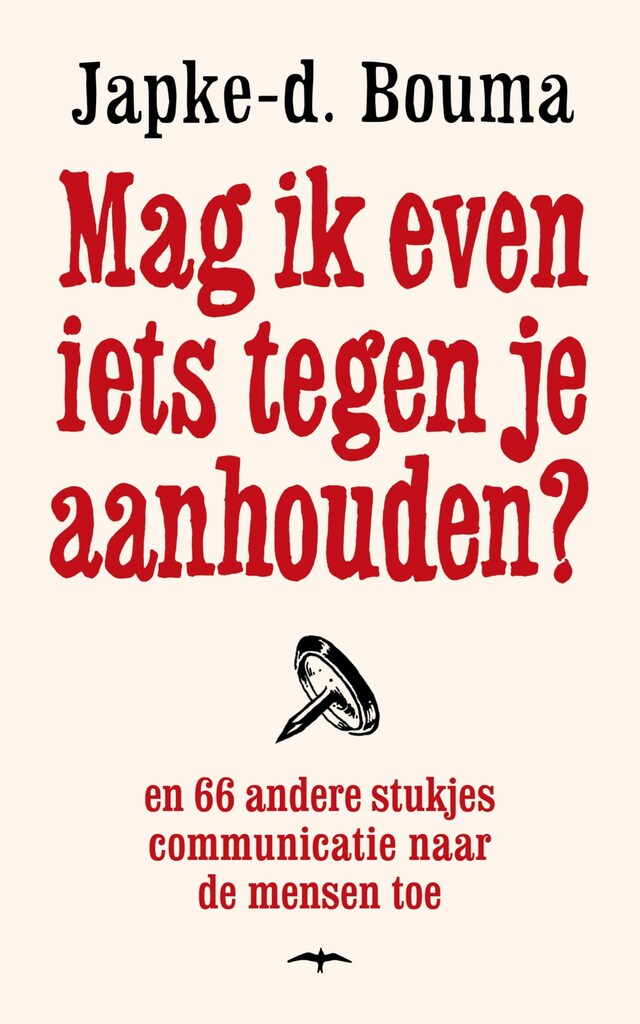 Boekomslag van Mag ik even iets tegen je aanhouden?