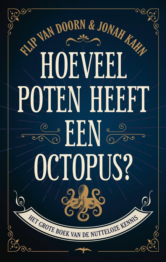 Boekomslag van Hoeveel poten heeft een octopus