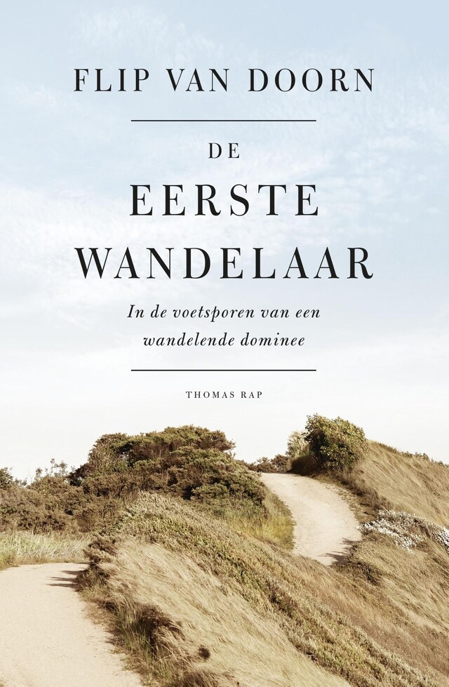 Boekomslag van De eerste wandelaar