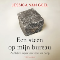Een steen op mijn bureau