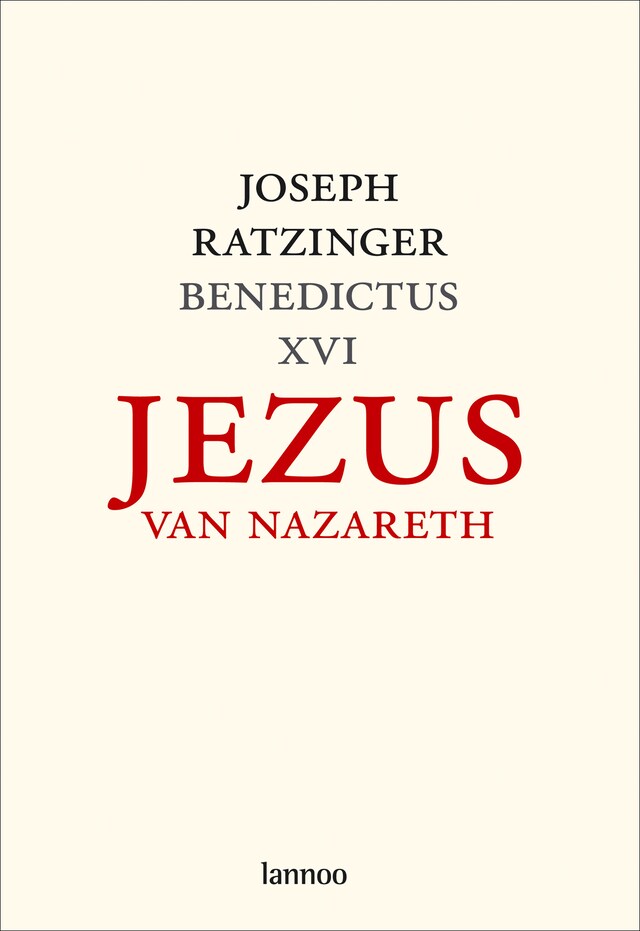 Book cover for Jezus van Nazareth Deel 1 Van de doop in de Jordaan tot de gedaanteverandering