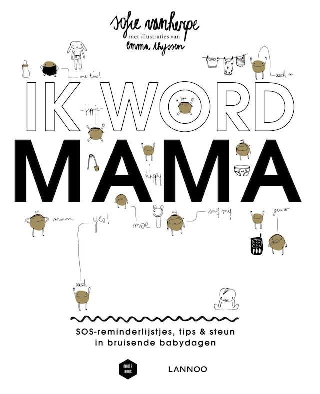 Book cover for Ik word mama