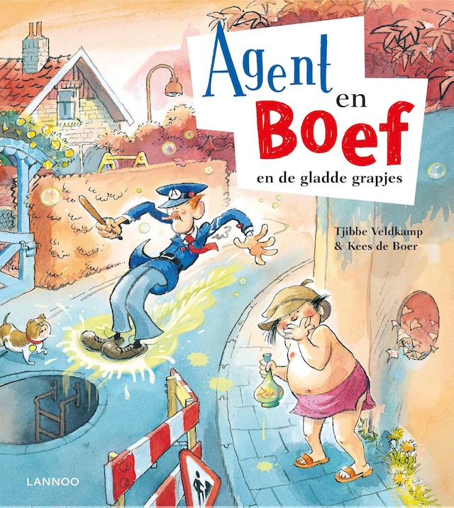 Book cover for Agent en Boef en de gladde grapjes