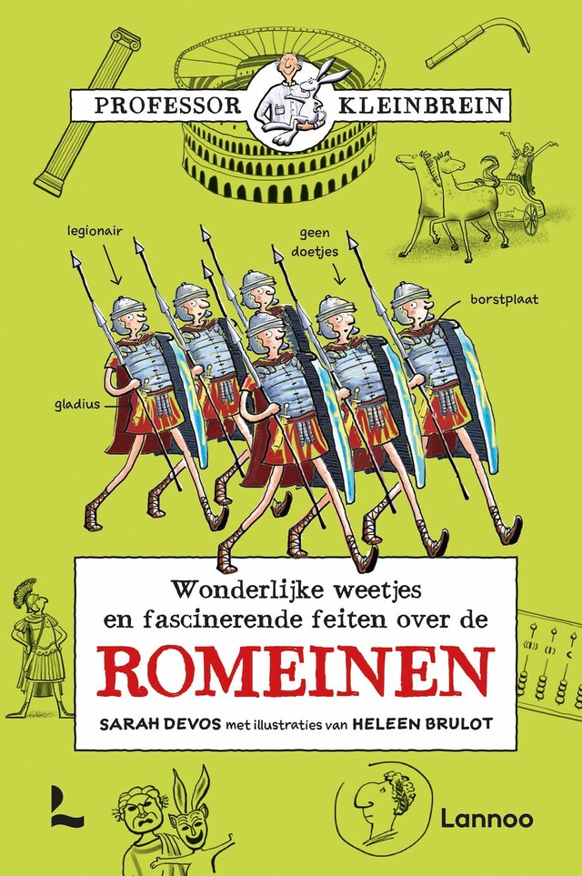 Book cover for Wonderlijke weetjes en fascinerende feiten over de Romeinen