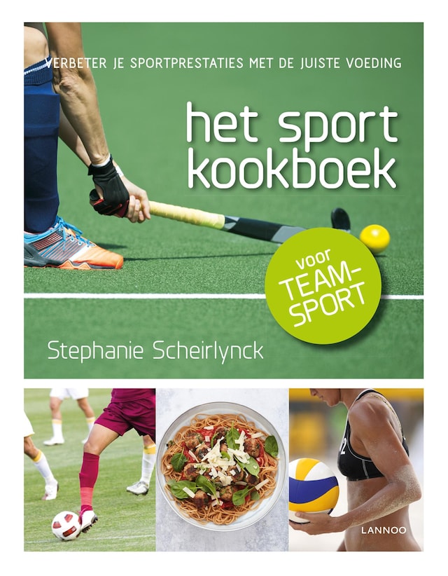 Book cover for Het sportkookboek voor teamsport