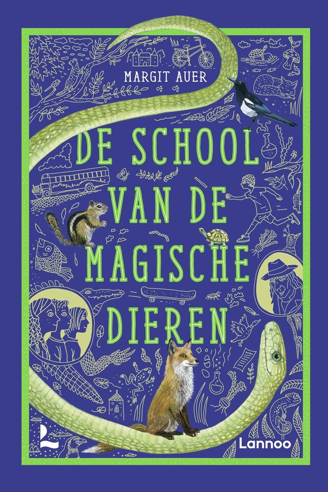 Book cover for De school van de magische dieren