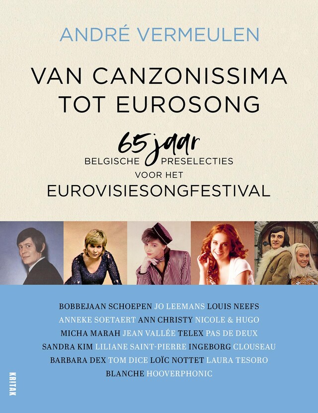 Book cover for Van Canzonissima tot Eurosong