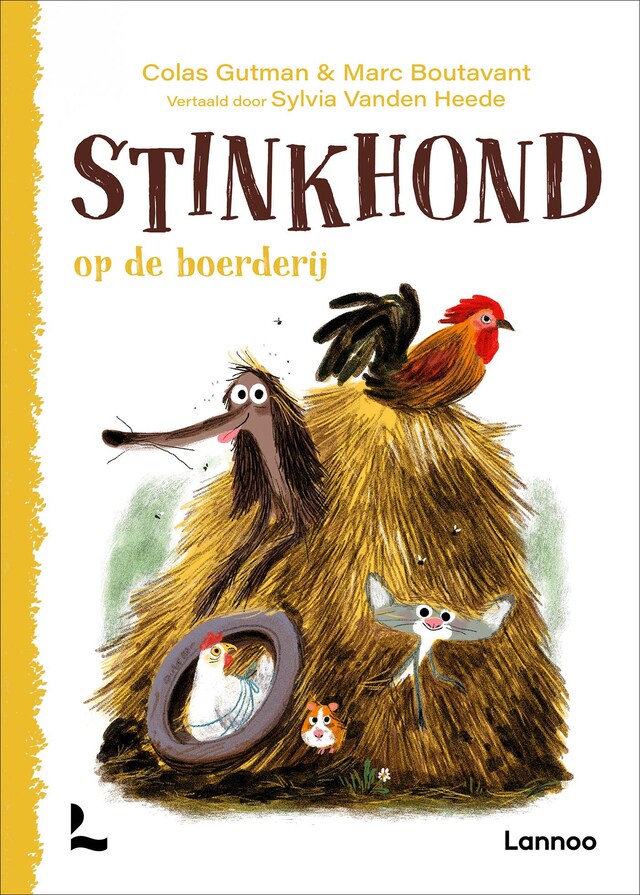 Book cover for Stinkhond op de boerderij