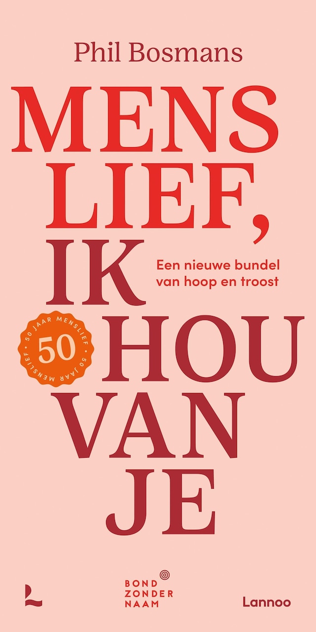 Book cover for Menslief ik hou van je