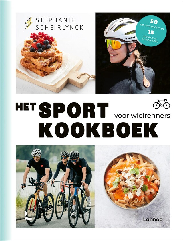 Boekomslag van Het sportkookboek voor wielrenners